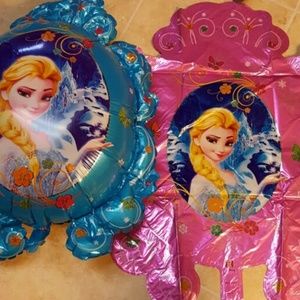 Disney Foil balloon Frozen sisters elsa anna set 2